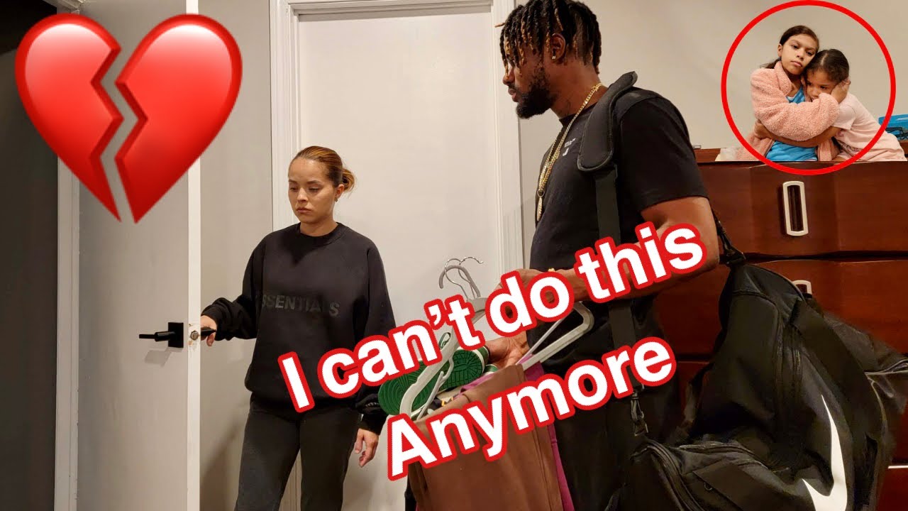 Walking Out On My Family 💔… Prank On Wife