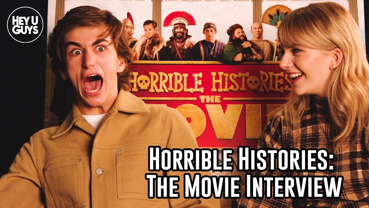 Sebastian Croft & Emilia Jones on Horrible Histories: The Movie - Rotten Romans
