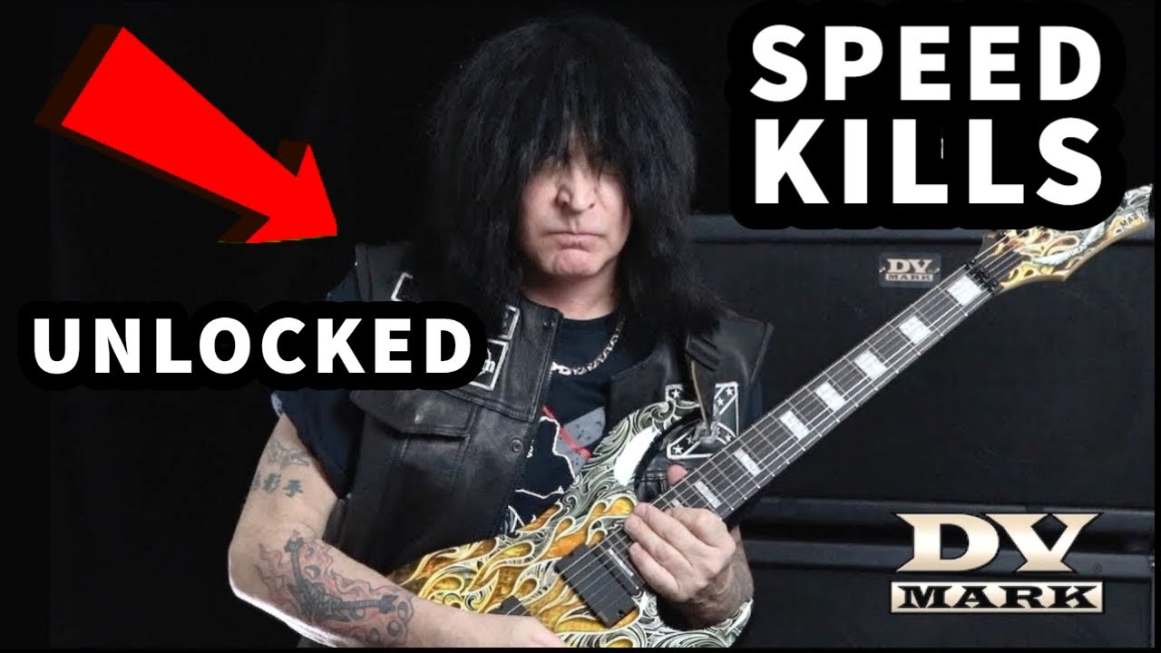 How To Speed Pick Like Michael Angelo Batio (MAB POV Guitar Lesson)