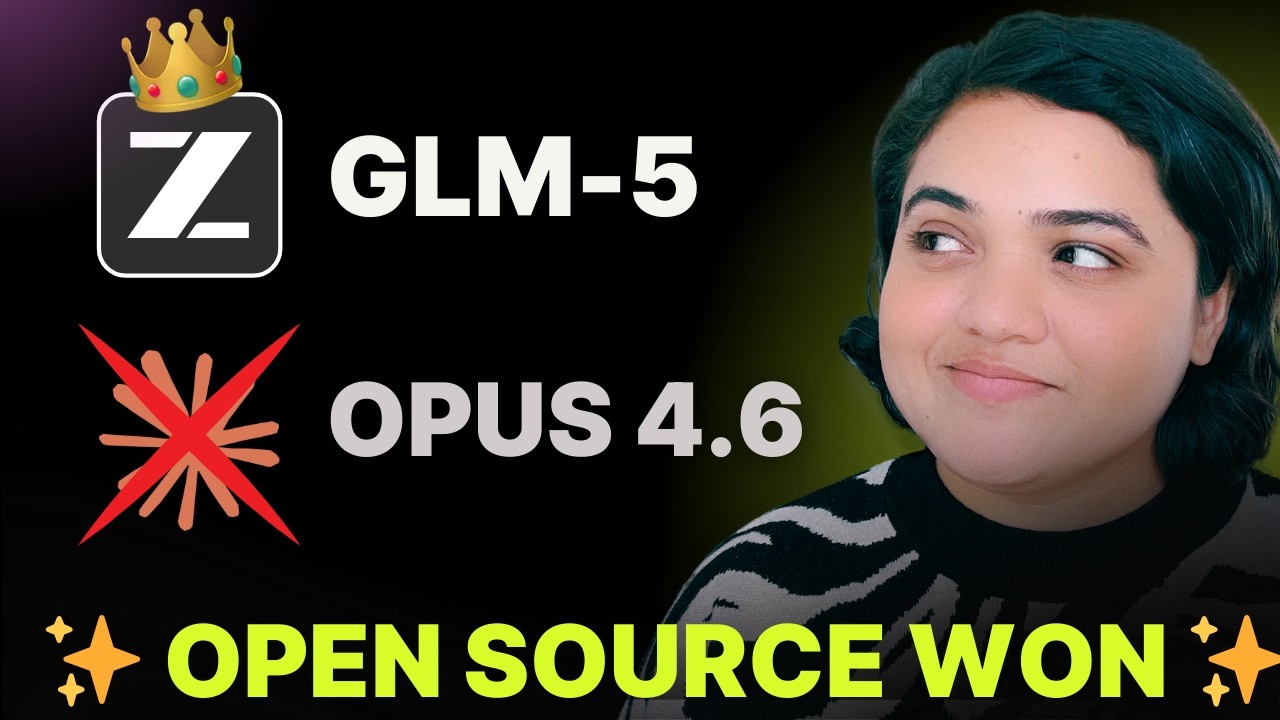 Open Source Just Beat Opus 4.6. (GLM-5 is HERE)