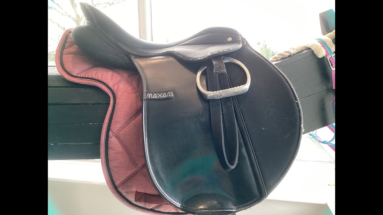 I got  a new saddle for Mickey!!