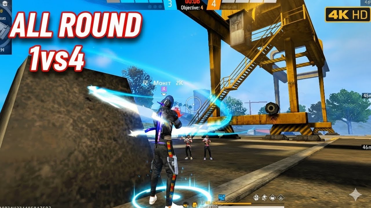 Insane Comeback: ALL ROUND 1vs4 Clutch! 😱🔥 (Don't Miss the End)