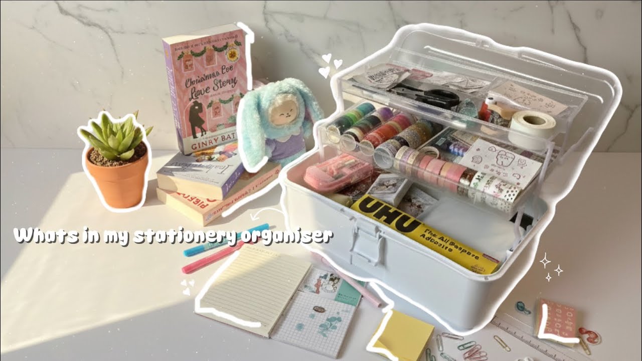 Huge Stationery collection ✏️🖇️✂️ | My stickers and washi tapes collection | Journal supplies 🫶🏼🦢🌻