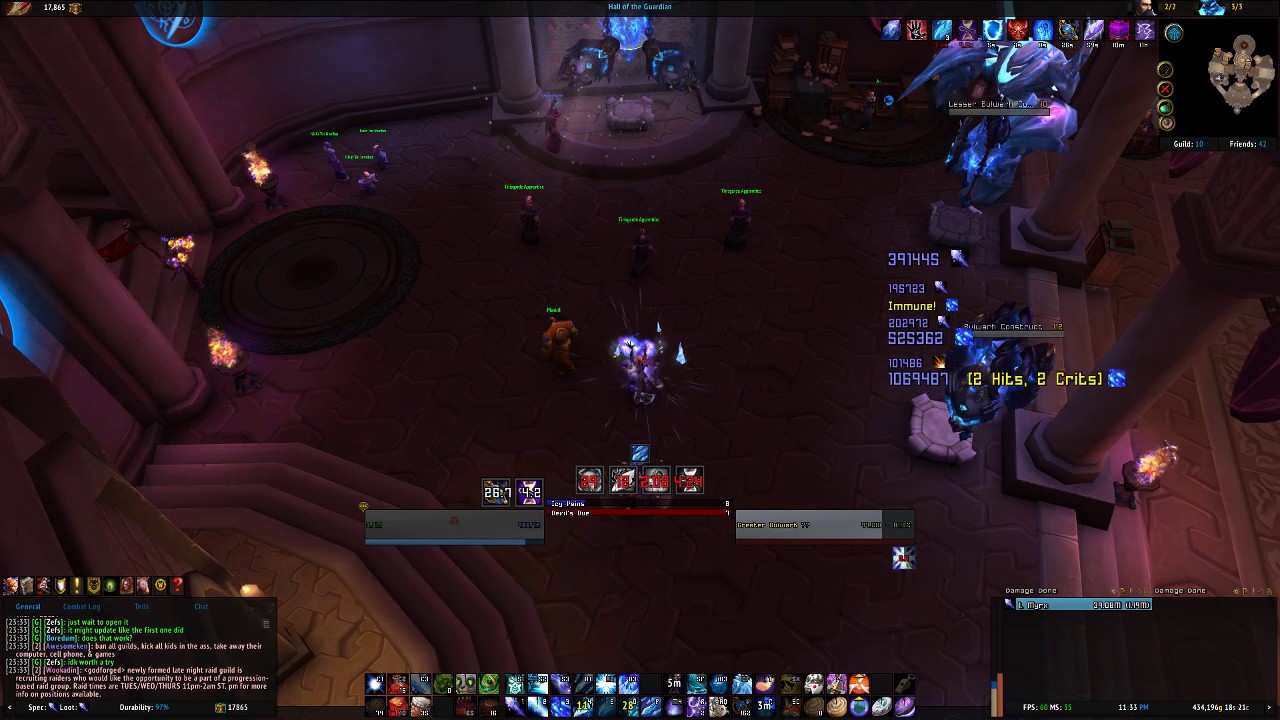 Frost Mage DPS Test