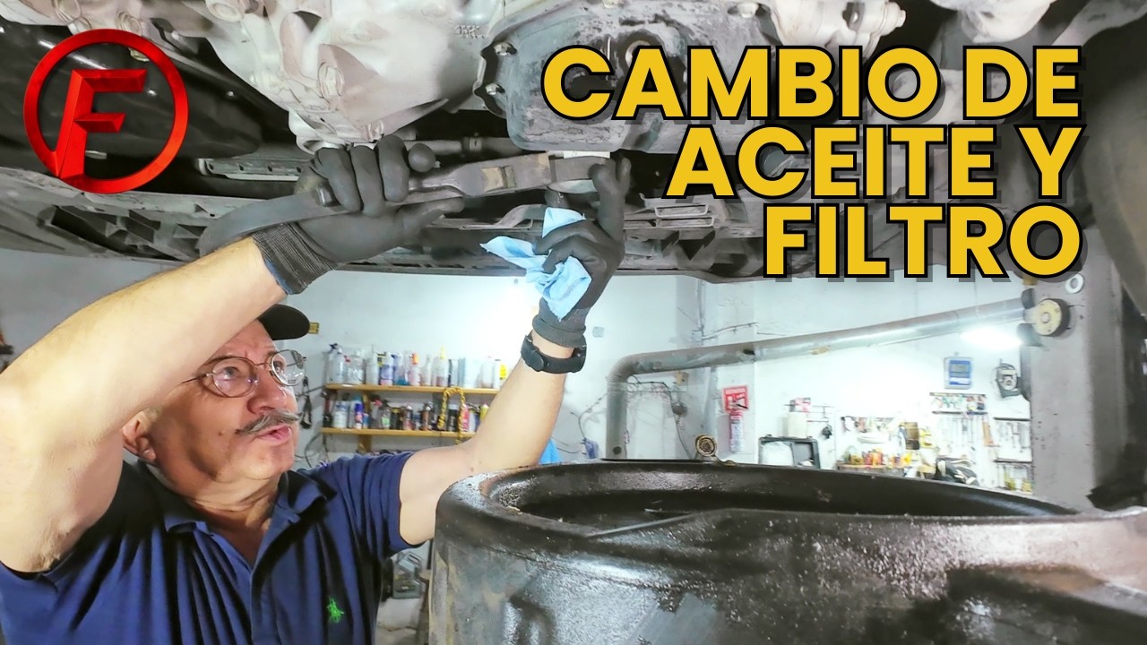 🚘Como Cambiar el Aceite y Filtro de un Carro🔧 #tallerflash