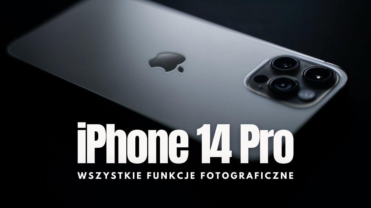 FUNKCJE FOTOGRAFICZNE w iPhone 14 Pro | Poradnik