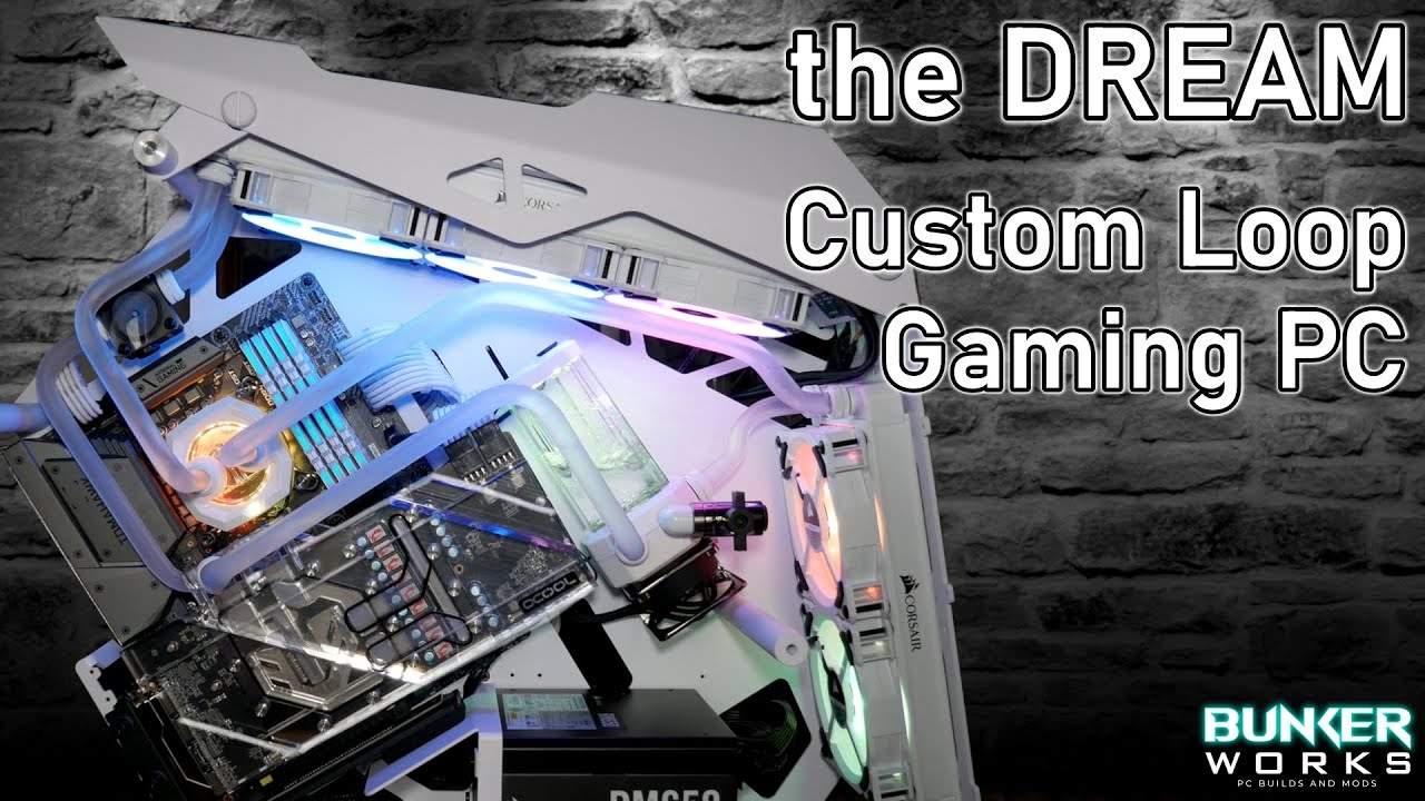 the DREAM Gaming PC | 3000€ Custom loop Build