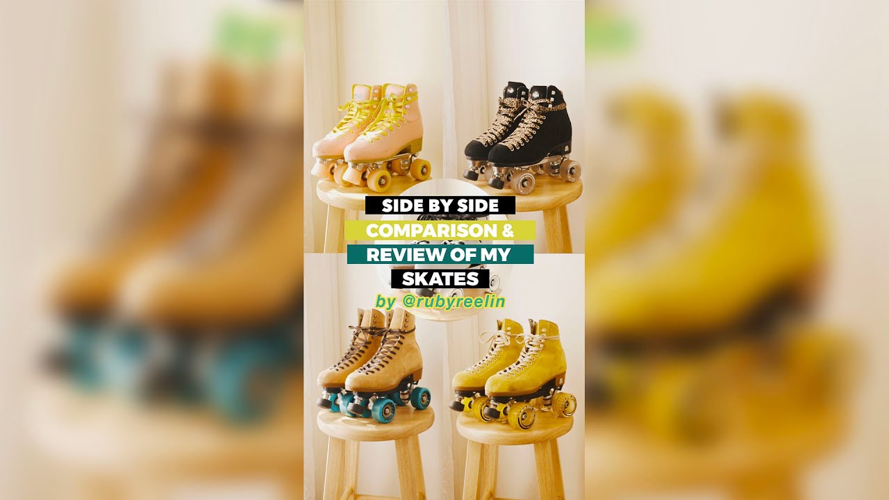 WHAT SKATE IS FOR YOU? A SIDE BY SIDE COMPARISON & REVIEW OF MY SKATES #shorts