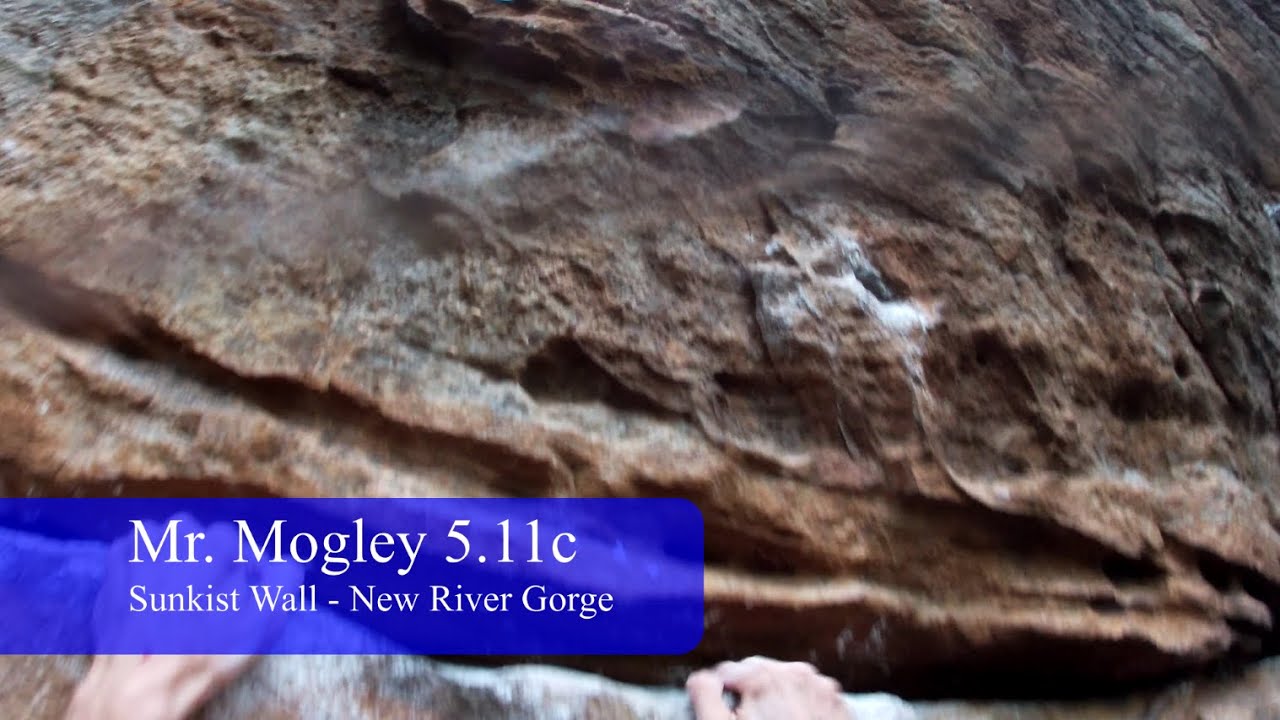 Mr. Mogley 5.11c - New River Gorge