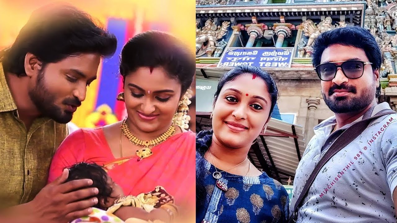 Naam Iruvar Nammakku Iruvar Aravind, Mayan / Actor Mirchi Senthil Family Photos