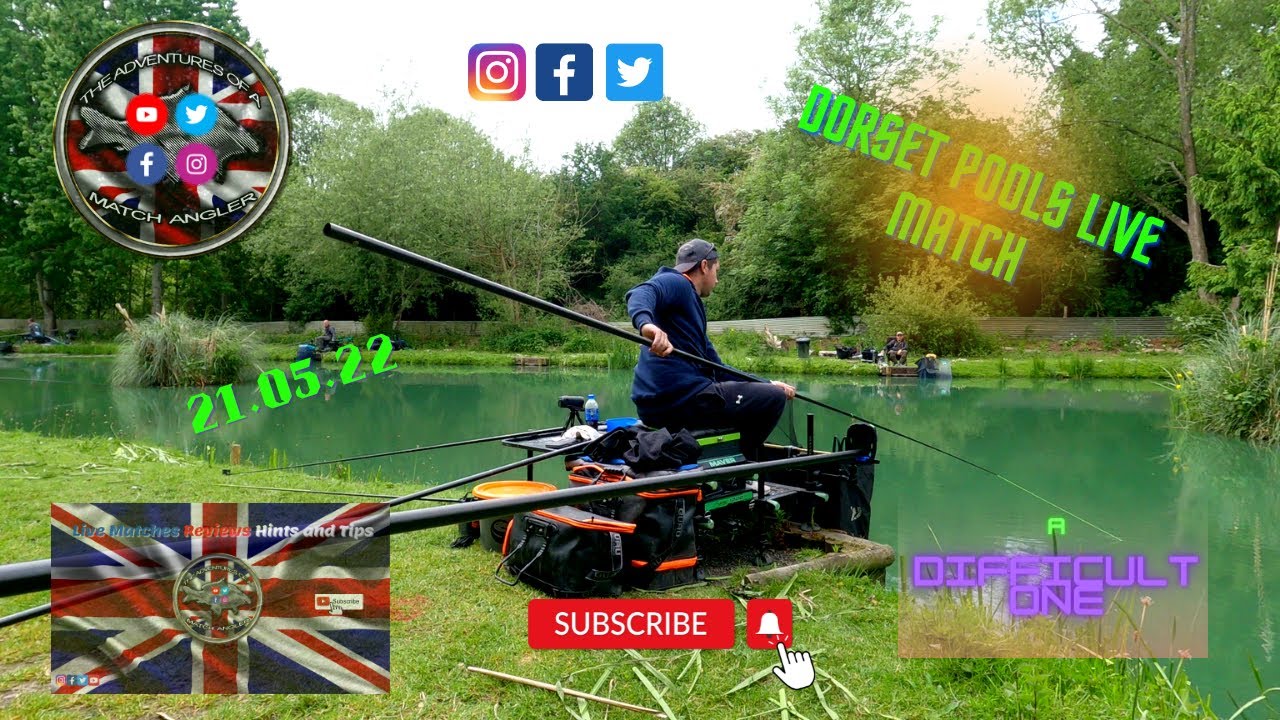 Dorset Pools Live Match (A Difficult One) | Fishing 2022