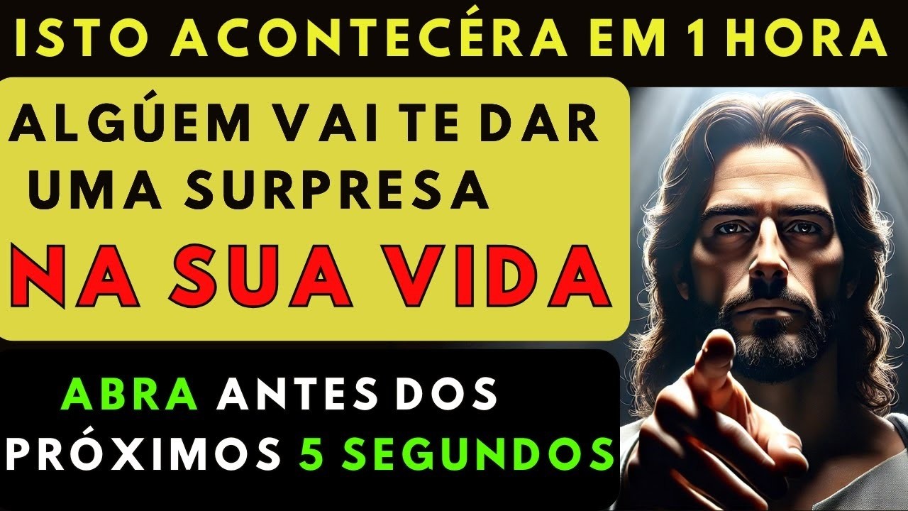 DEUS DIZ- FALTA APENAS 1 HORA… E VOCÊ VERÁ ALGO CHOCANTE⚠️NÃO IGNORE ESTE SINAL