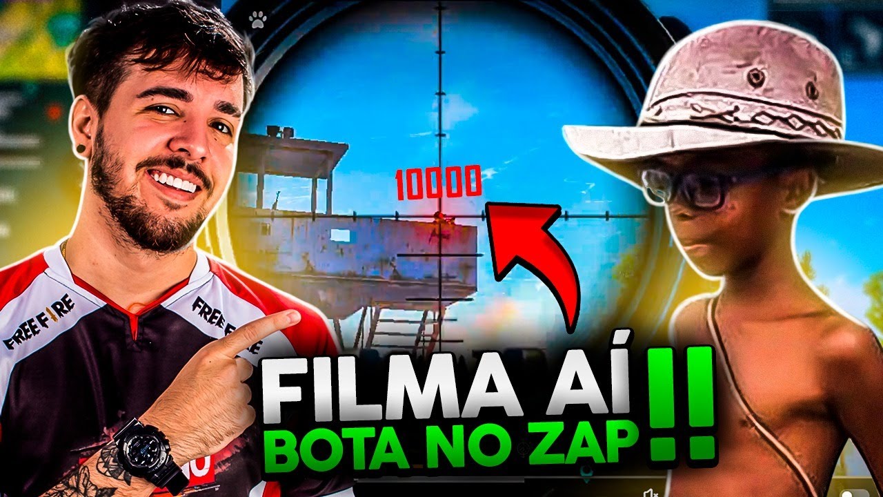 JOGANDO COM BOCA DE 09, DEU BOM? FREE FIRE