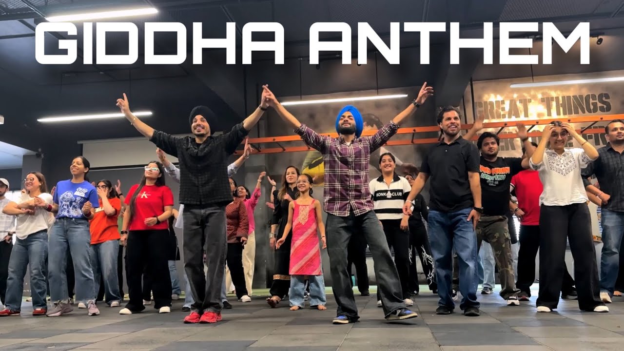Giddha Anthem | Himmat Sandhu | Bhangra with Agam Dua | Ludhiana 