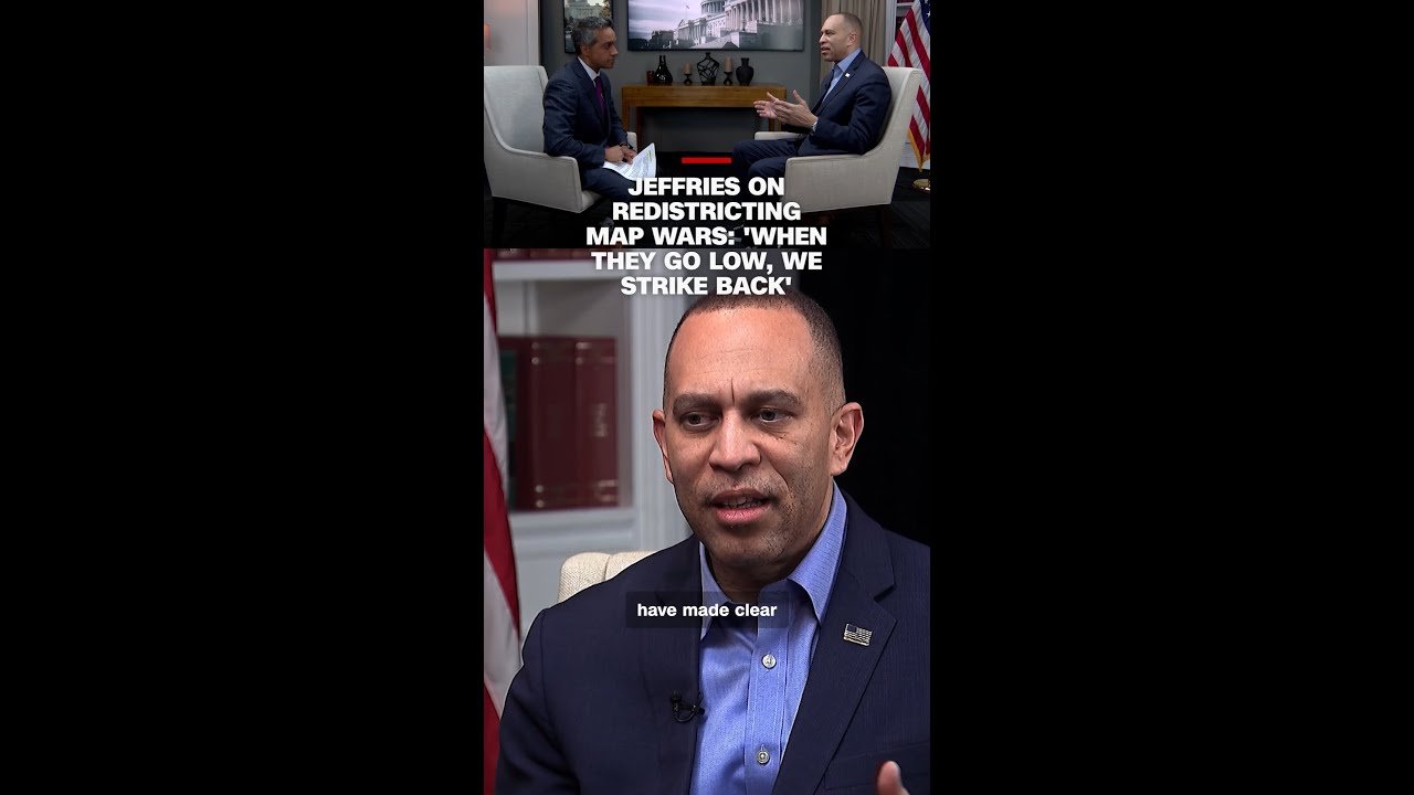 Jeffries on redistricting map wars: 'When they go low, we strike back'