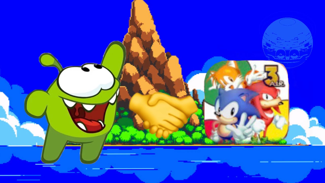 Om Nom no Sonic 3 air com mods.