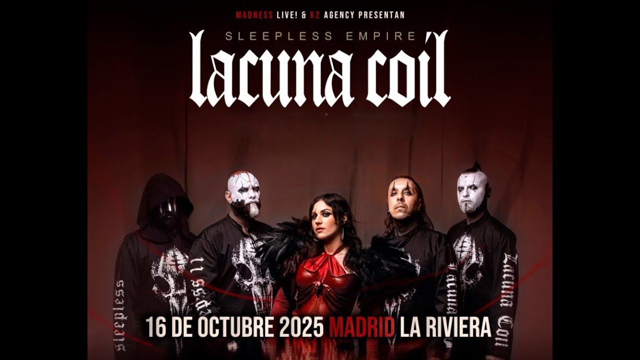 LACUNA COIL - Madrid 2025 Sala La Riviera