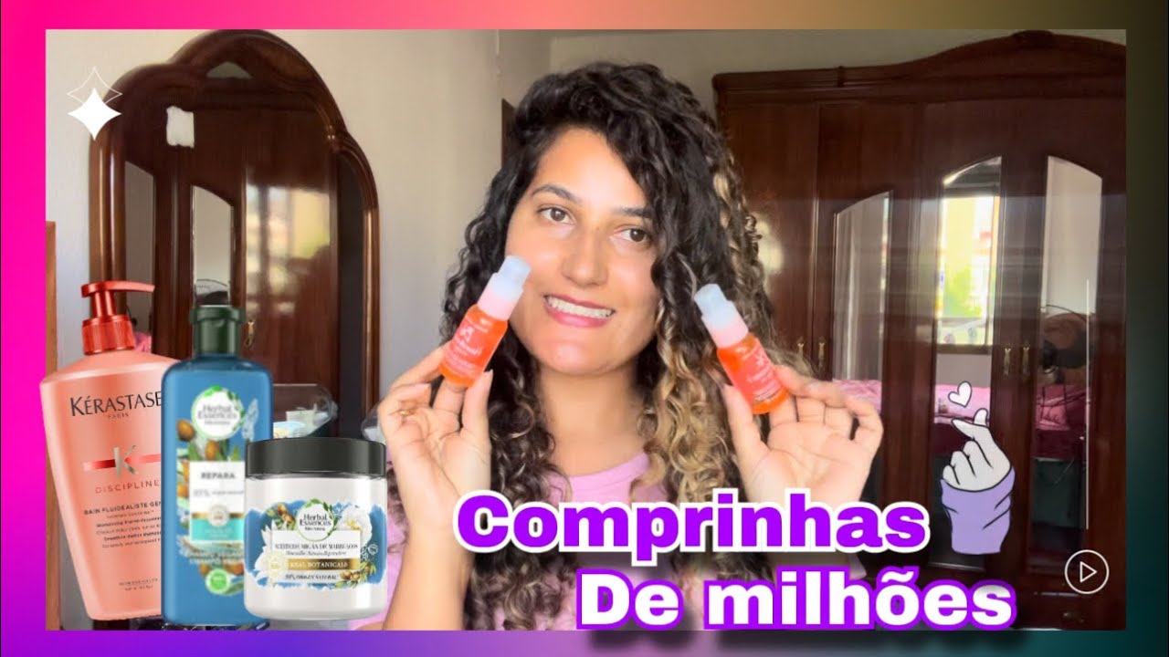 Comprinhas de Produtos de Cabelo | Cachos
