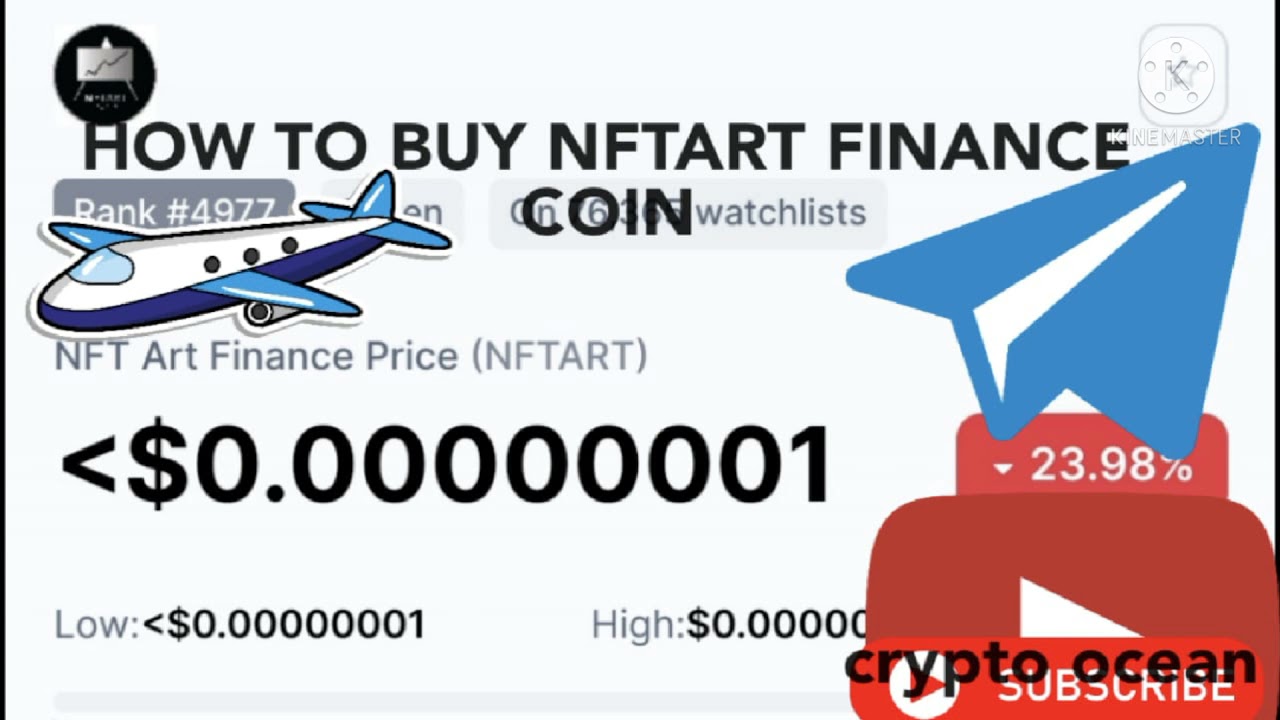 How to buy NFTART Finance coin
