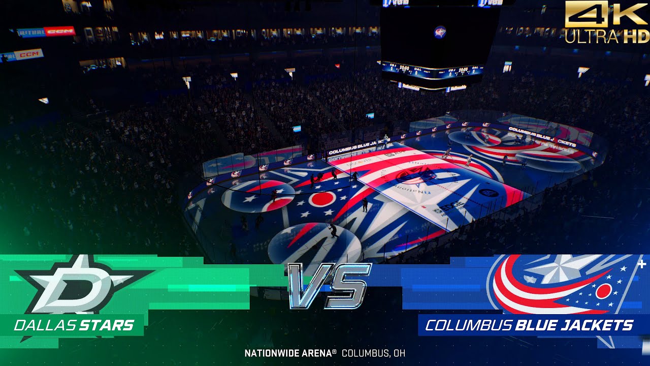 NHL 26 (PS5) Dallas Stars vs. Columbus Blue Jackets [4K ULTRA HD | GODLIKE QUALITY]