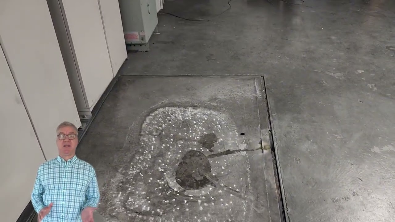 AC Drain Overflow Creating Risk in an Elevator Machine Room
