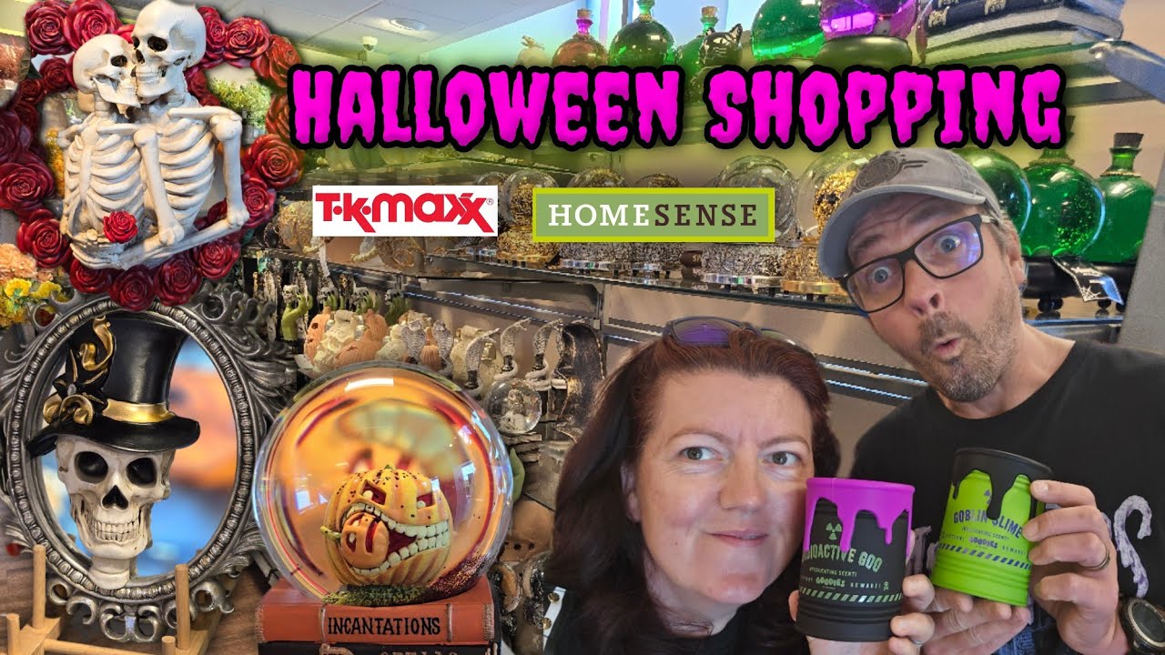 Halloween shopping TkMaxx & Homesense July 21st 2024
