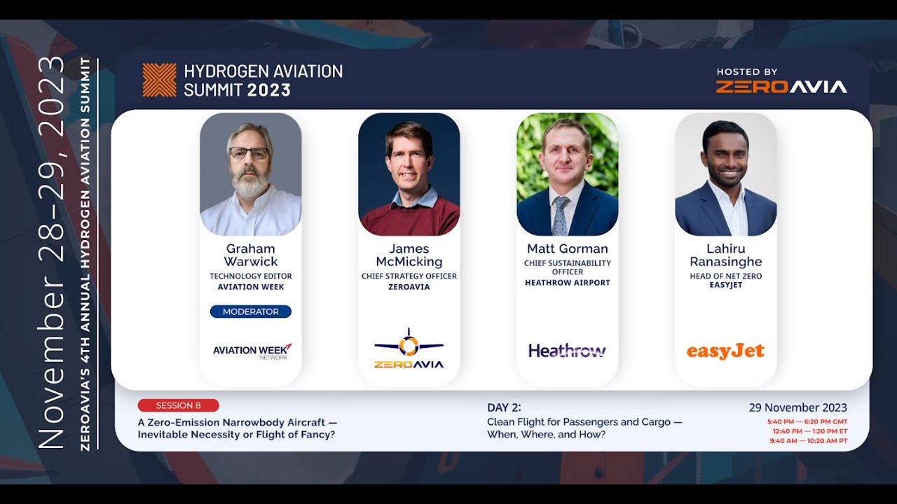 H2 Aviation Summit 23, Session 8: A Zero-Emission Narrowbody Aircraft