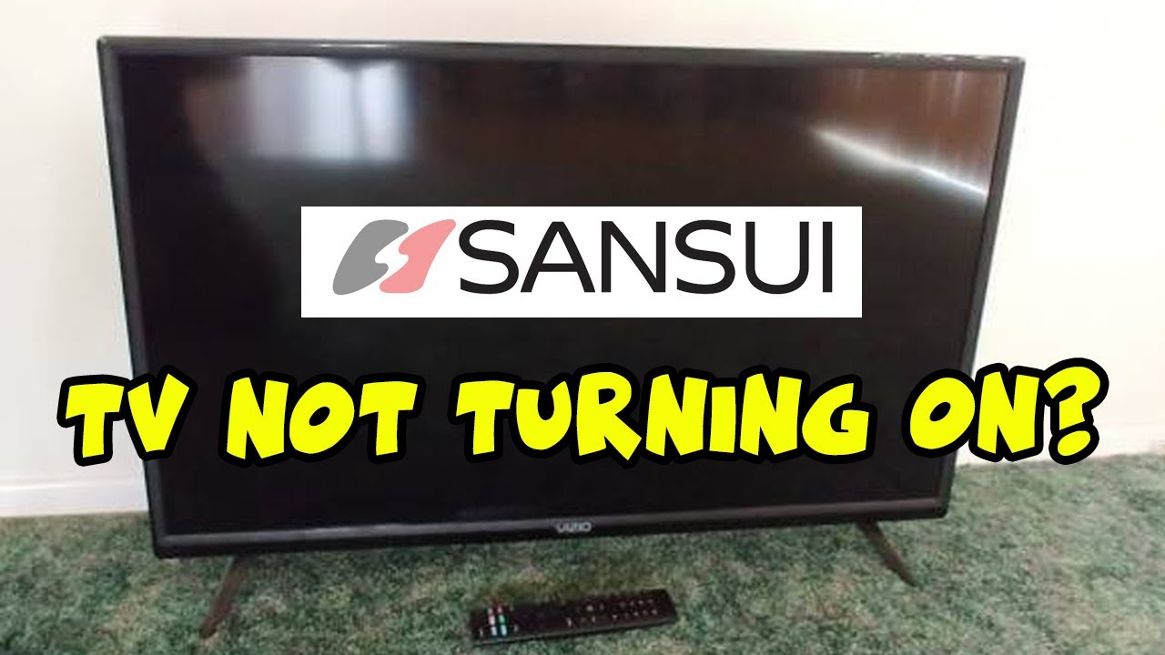 Как исправить телевизор Sansui, который не включается: проблема черного экрана