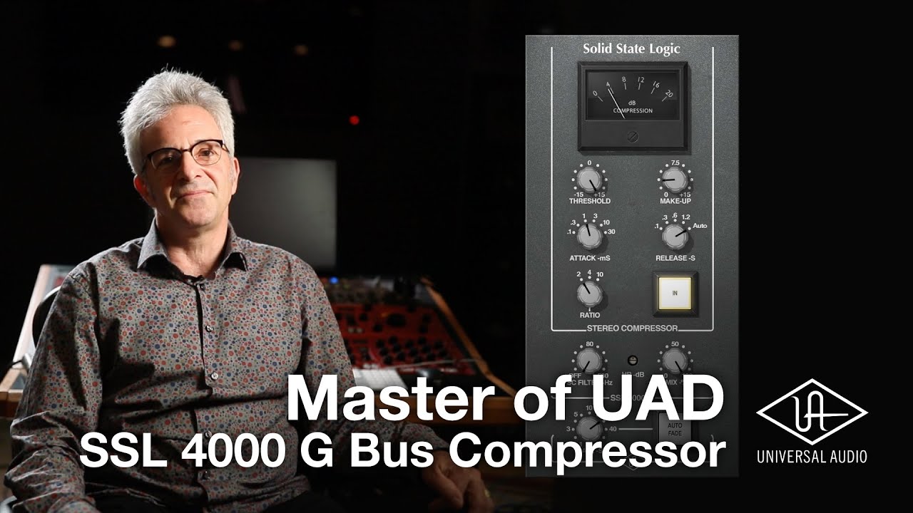 Master of UAD Vol.1：SSL 4000 G Bus Compressor