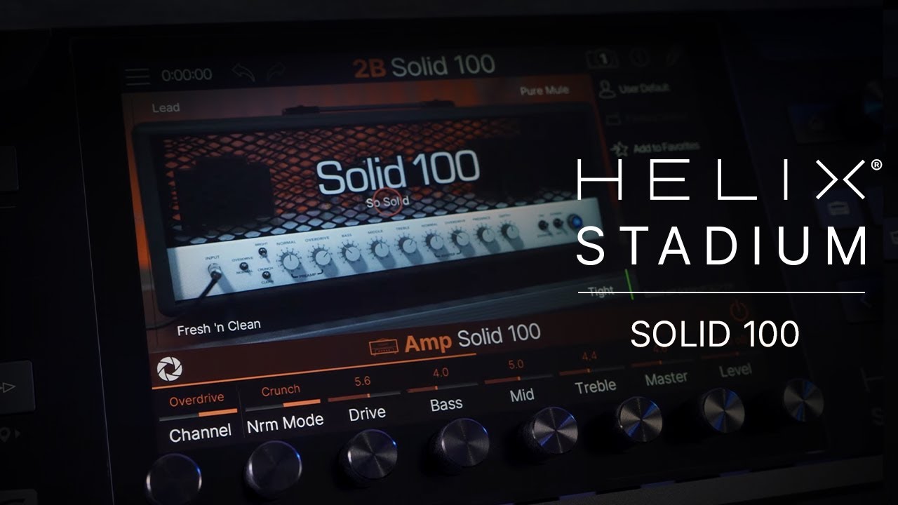 Line 6 Helix Stadium | Stadium Tour | Sound Sample | Solid 100