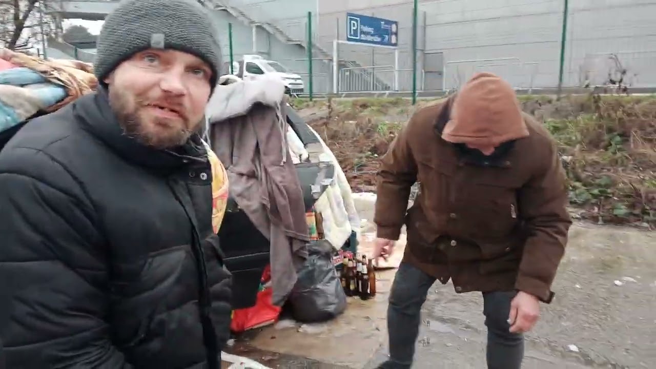 Bezdomni codzienne porządki