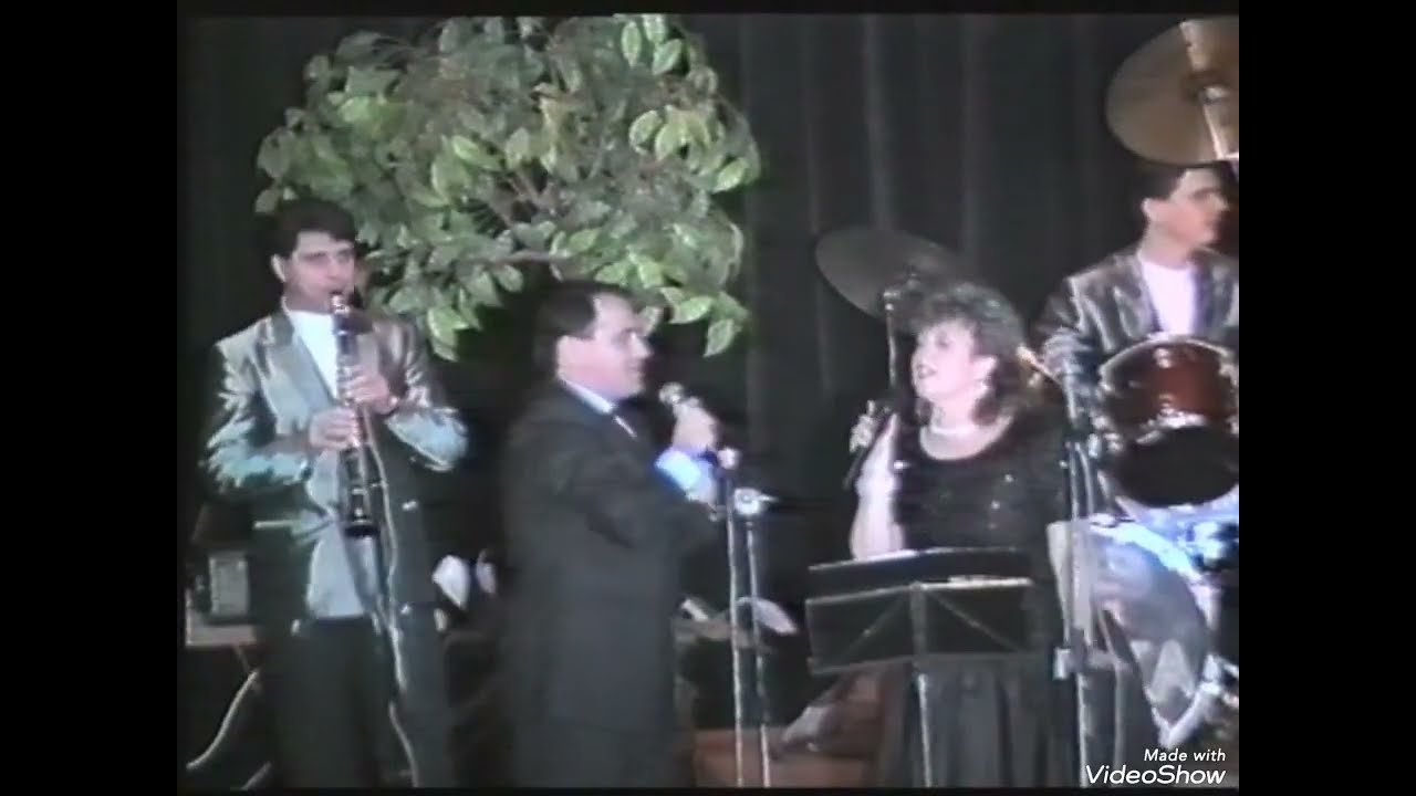 Vince Panov & Elizabeth pesna za BILJANA Folk Fest Makedonija Pee 1989 Sydney 