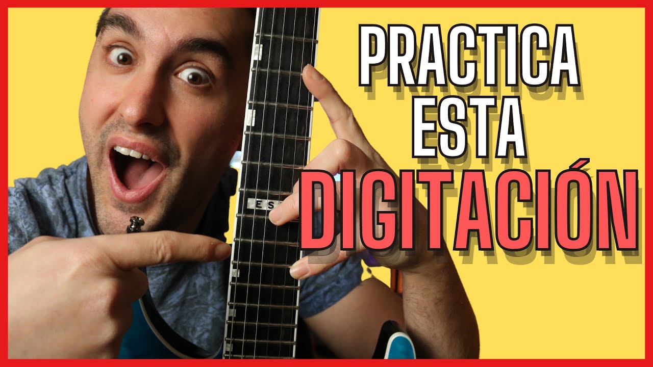 3 Ejercicios de DIGITACIÓN para Guitarra Eléctrica 🖐 Mano Izquierda