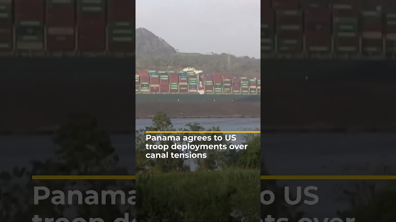 Panama-US sign understanding on US troop deployments | AJ #shorts
