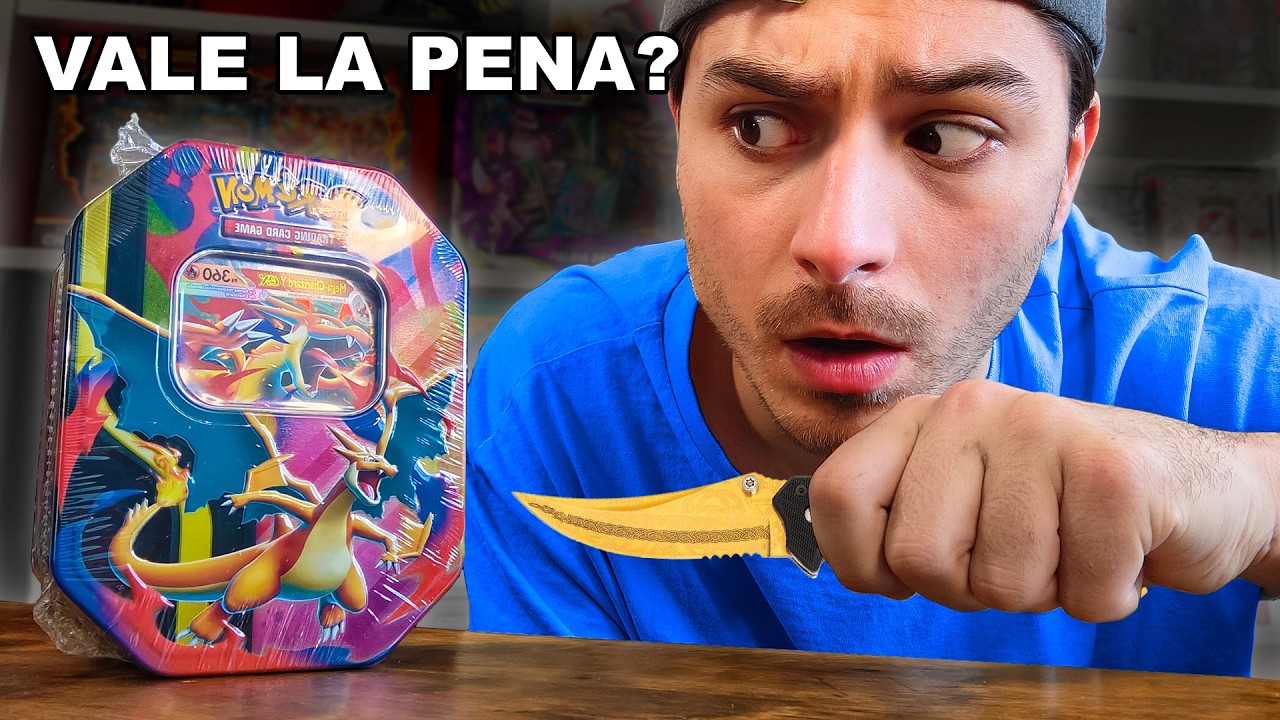 APERTURA de LATAS MEGA CHARIZARD X e Y 🐉 ¿Valen la pena?