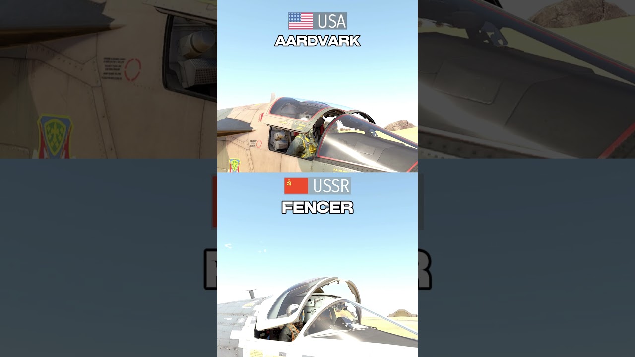 F-111 против СУ-24 &mdash; Фонари кабины &mdash; War Thunder