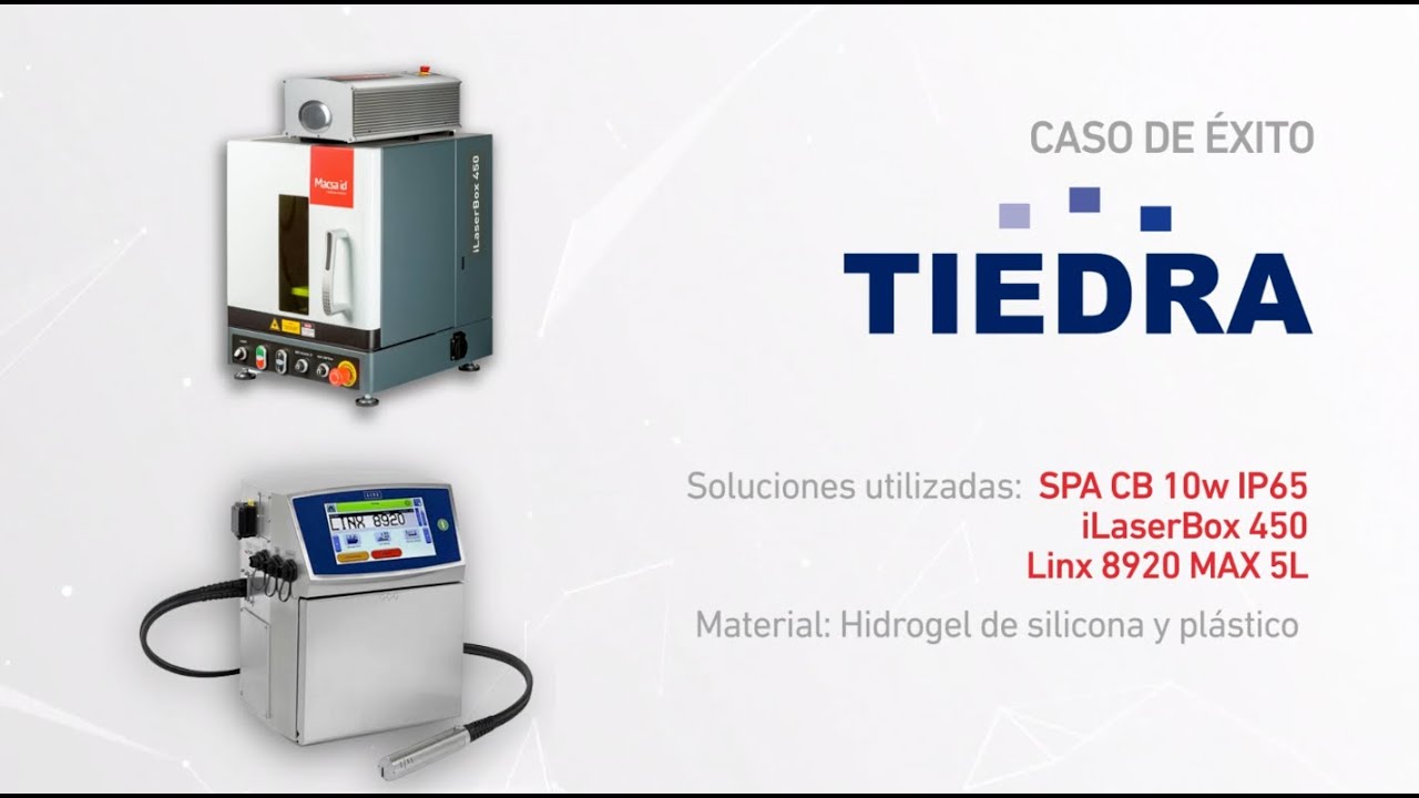 Tiedra, a Macsa id success story in contact lens laser marking