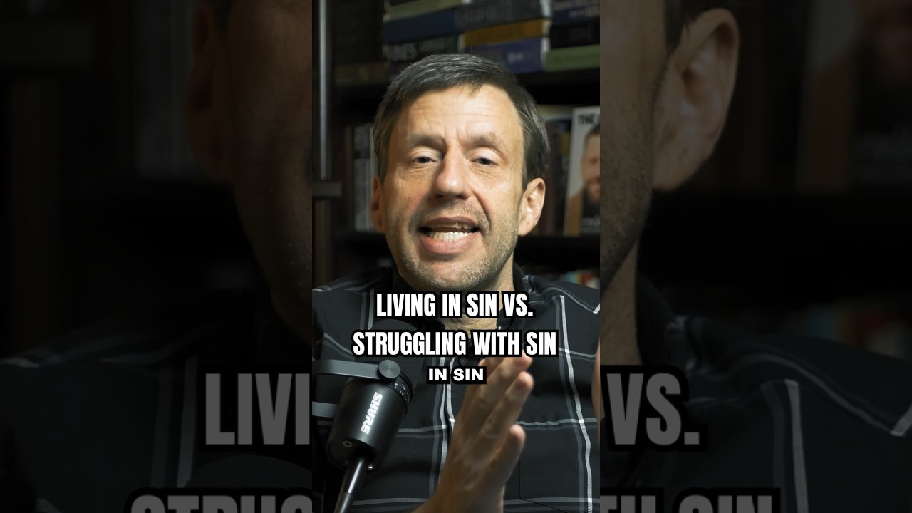 What is the difference in living in sin and struggling with sin? #sin #bible #christian #faith