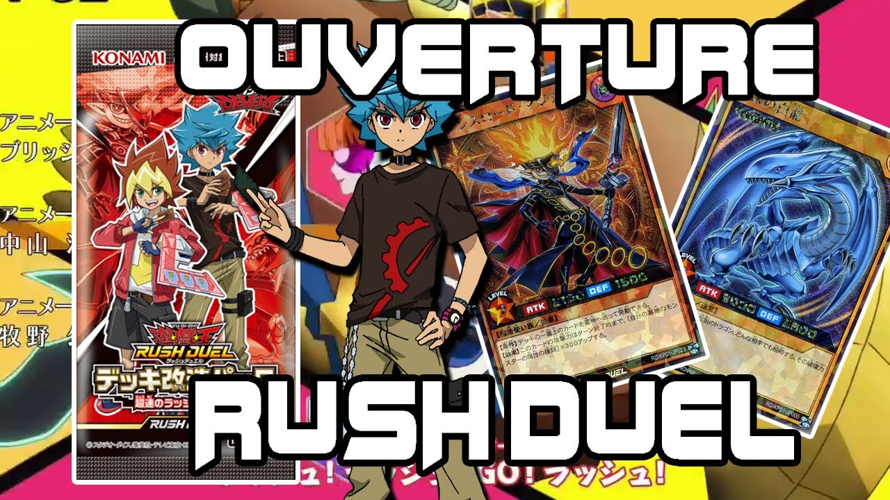 YUGIOH RUSH DUEL Ouverture du Remodelage Pack
