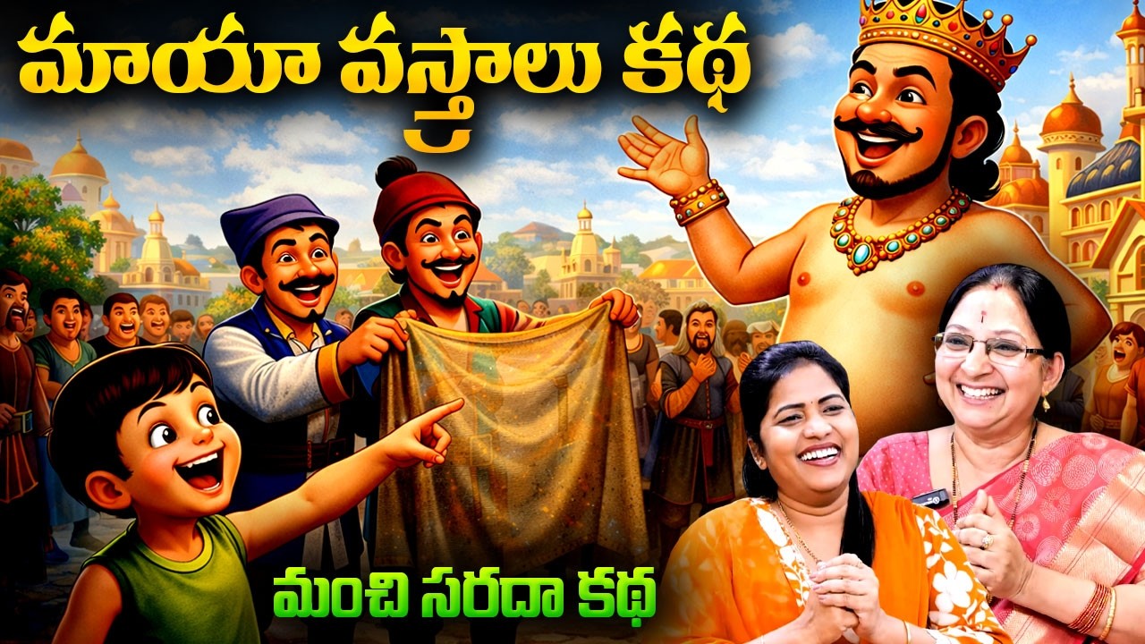 Kameshwari - మాయ వస్త్రాలు కథ | Funny Story | Interesting Storie | Bed Time Story | SumanTV Naveena