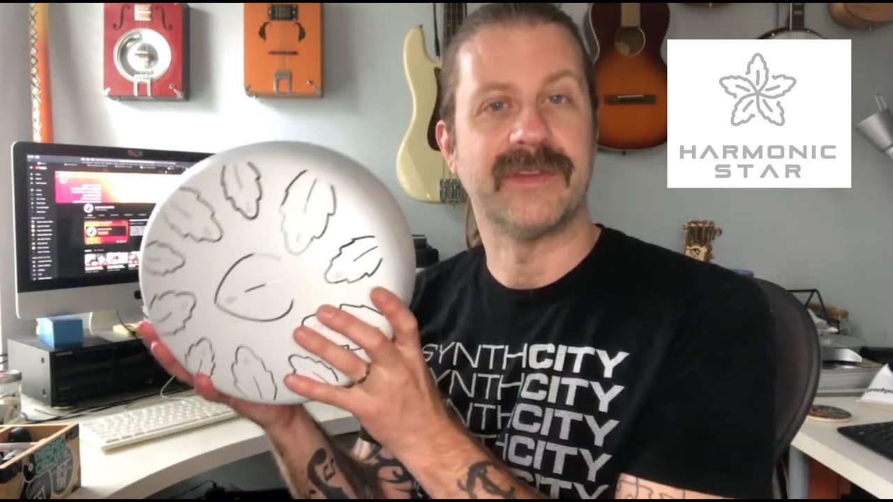 Harmonic Star Steel Tongue Drum: Unboxing & Review