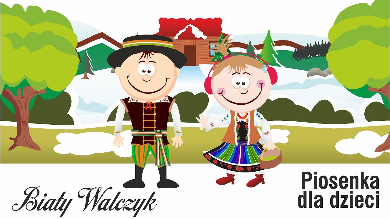 Biały walczyk - piosenka dla dzieci - Babadu Tv