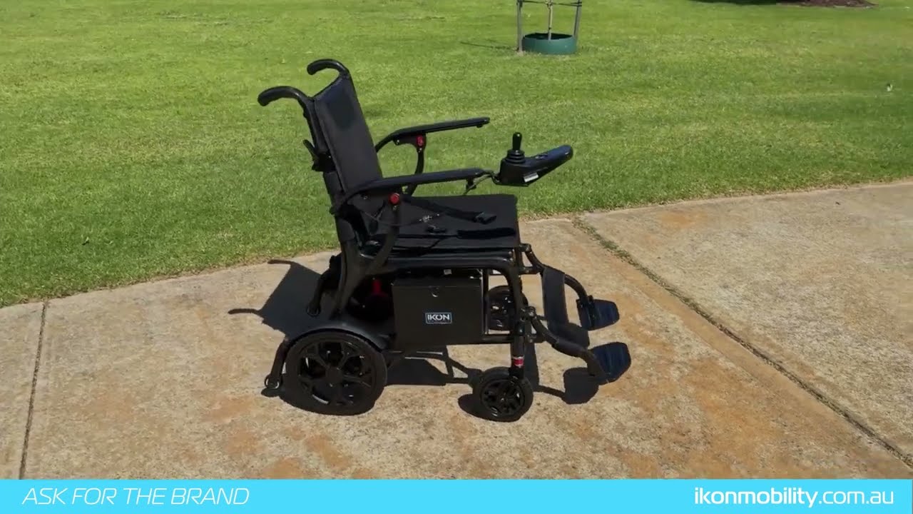 Enduro Powerlite Folding Carbon Fibre Electric Wheelchair