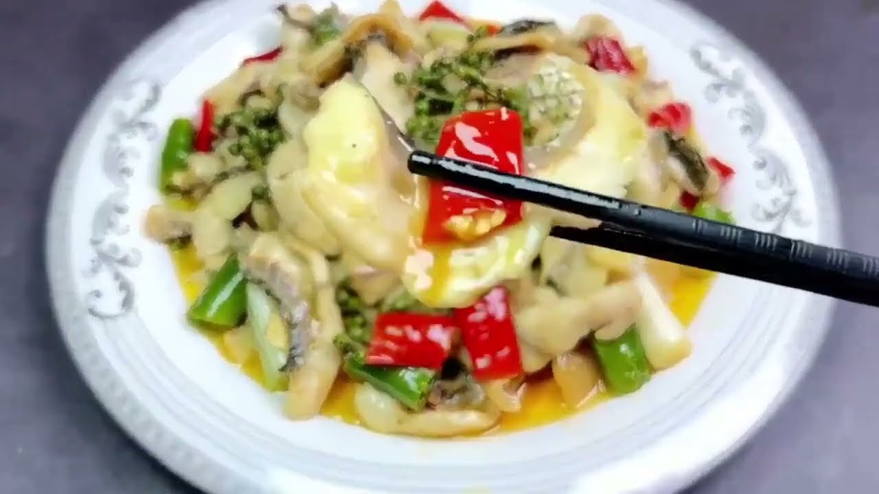 清爽又鲜嫩】10分钟生炒黑鱼片｜家庭必备快手美食攻略！