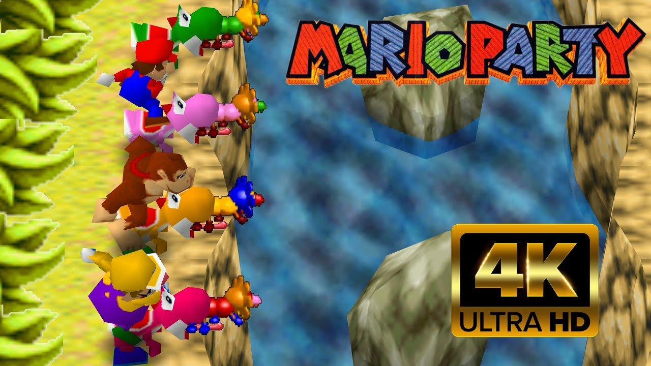 Mario Party - Unused Minigames [4K]
