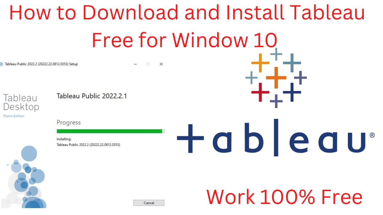 How to Download and Install Tableau Software For Free