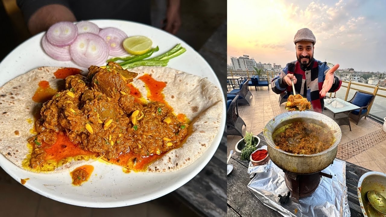 Rajasthan की (कच्ची हल्दी रो मांस)🔥 आपने कभी नहीं खाया होगा | Winter special Raw turmeric mutton