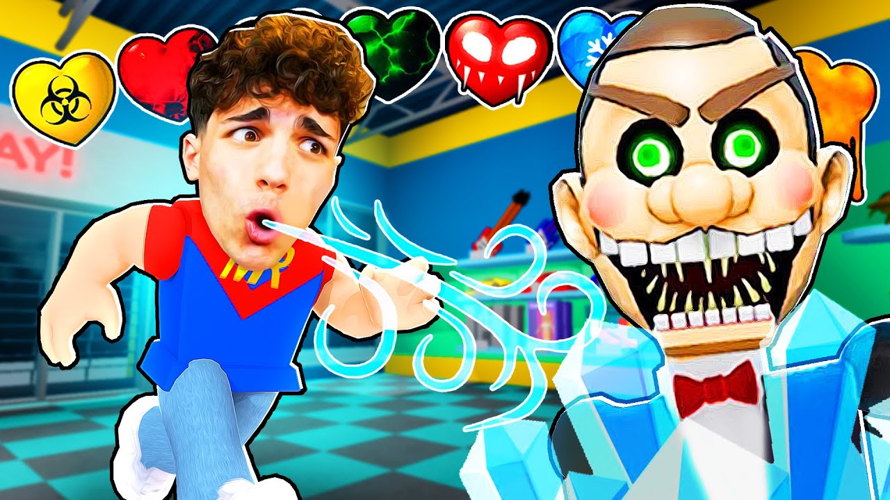 SCAPPIAMO da MR. FUNNY MA CON I CUORI PERSONALIZZATI su ROBLOX (cuore Skibidi Toilet)