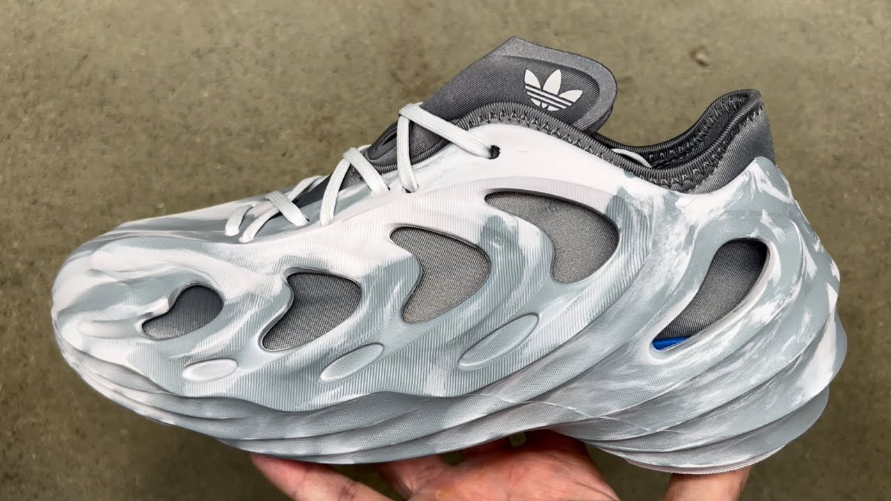 Adidas AdiFOM Q Grey Blue Shoes