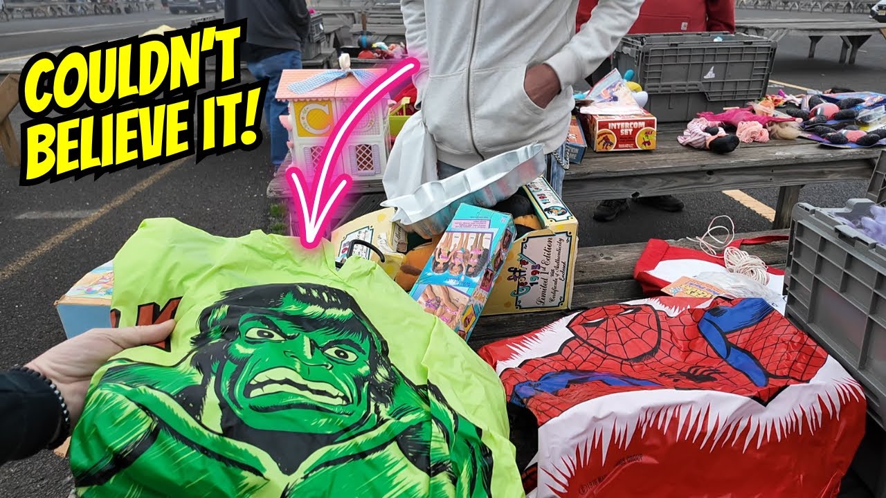 This Flea Market HAD IT ALL! Massive Haul with 15 Killer Scores!